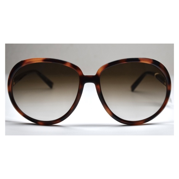 GIVENCHY GV7180/S 086HA TORTOISE HAVANA GRADIENT BROWN ROUND SUNGLASSES. 61mm - Picture 10 of 15
